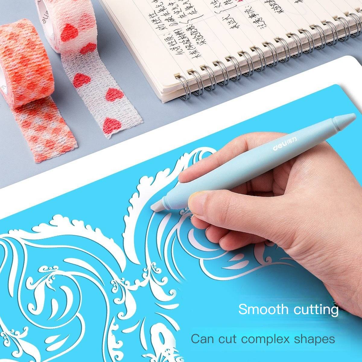Art Craft Stationery - Ceramic Utility Pen Knife, Retractable Precision