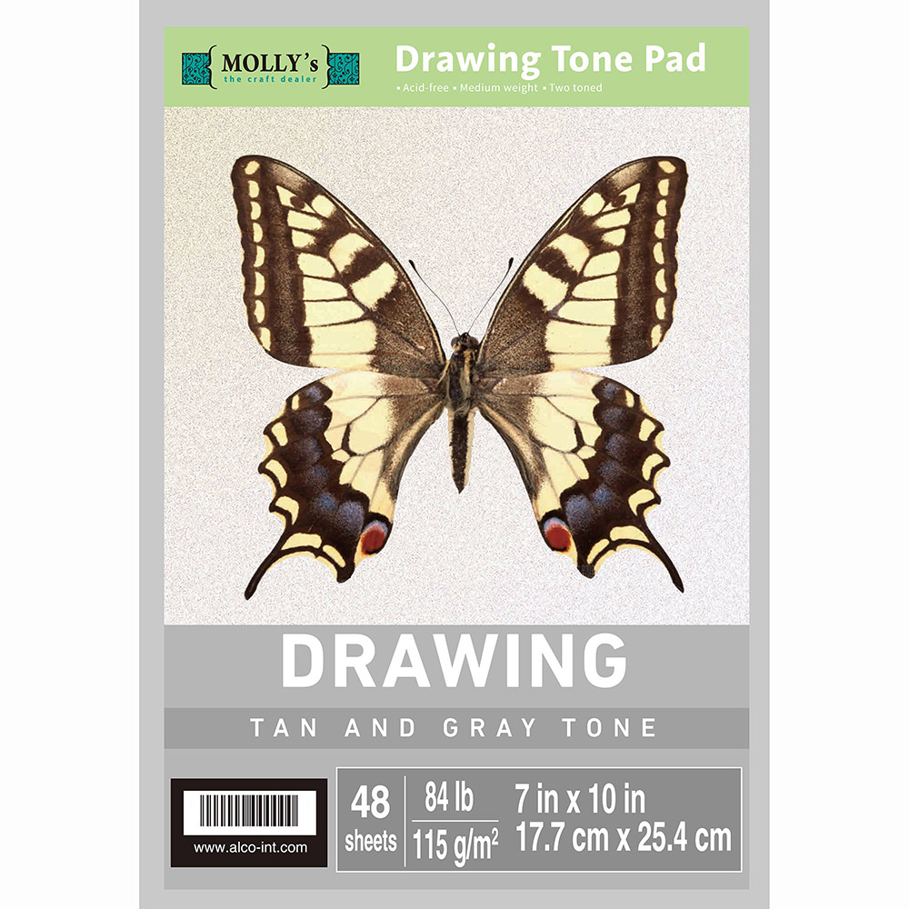 Art Craft Stationery - 7x10 Inch Drawing Tone Pad PK48