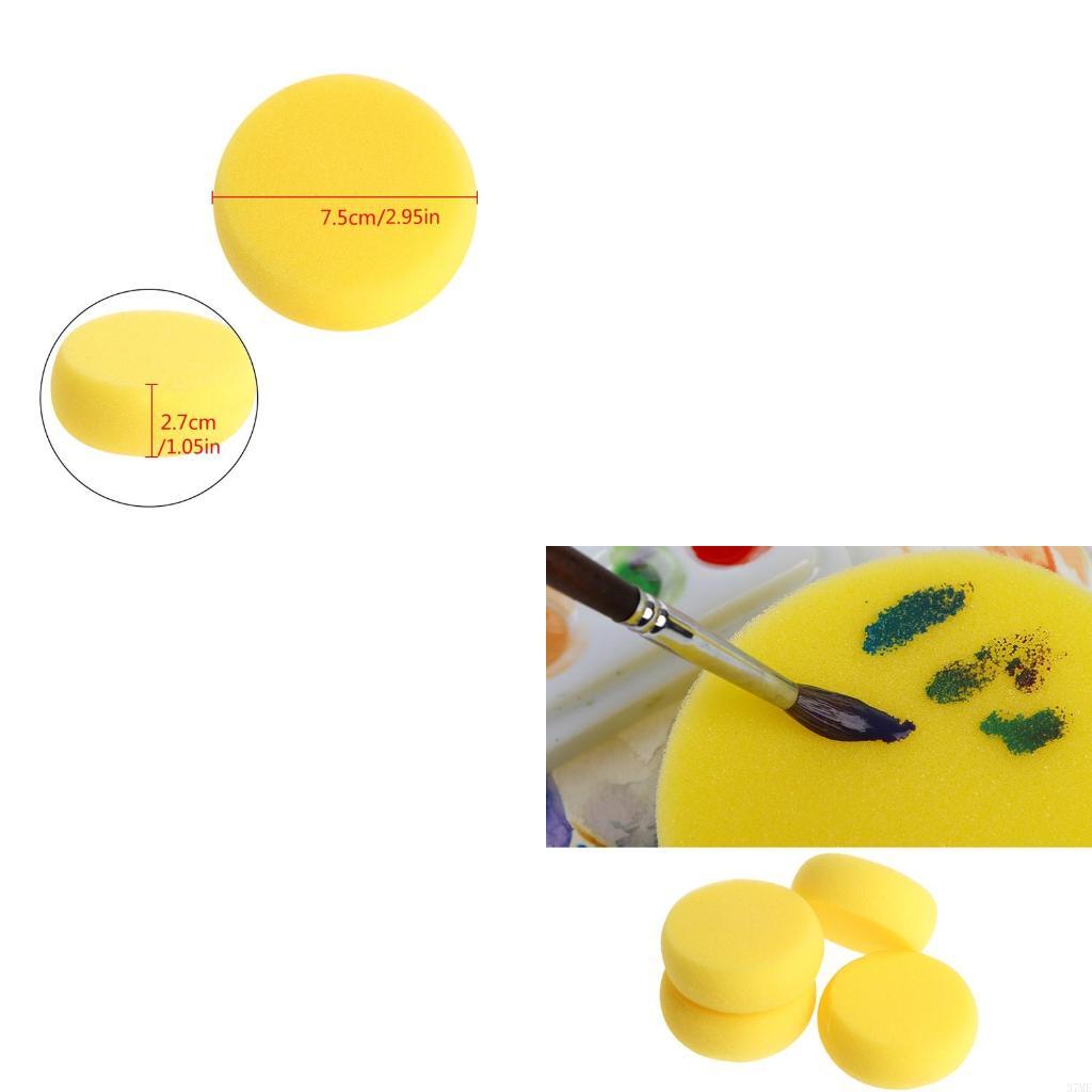 Art Craft Youtube - 37ME Round Painting Sponge For Art