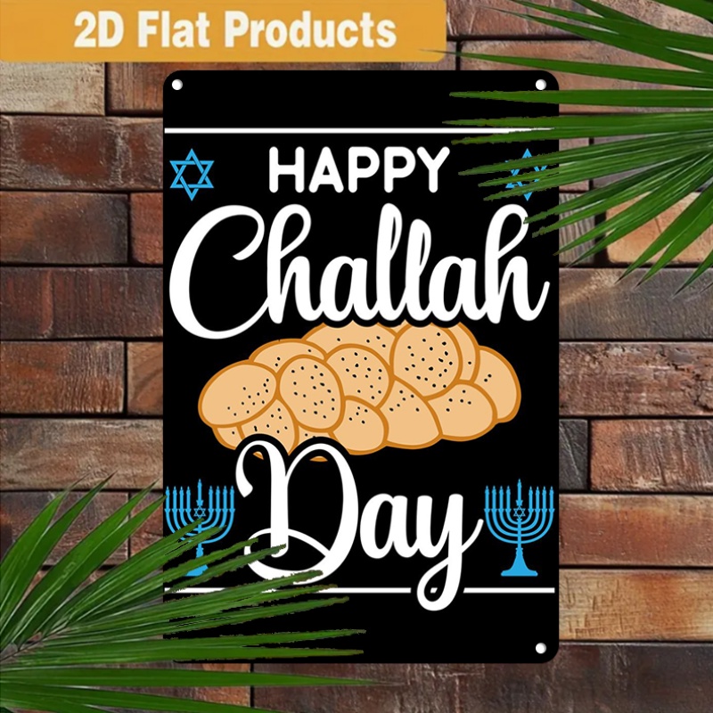 Art & Craft Clipart - CIFBUY Vintage Jewish Challah Menorah Aluminum