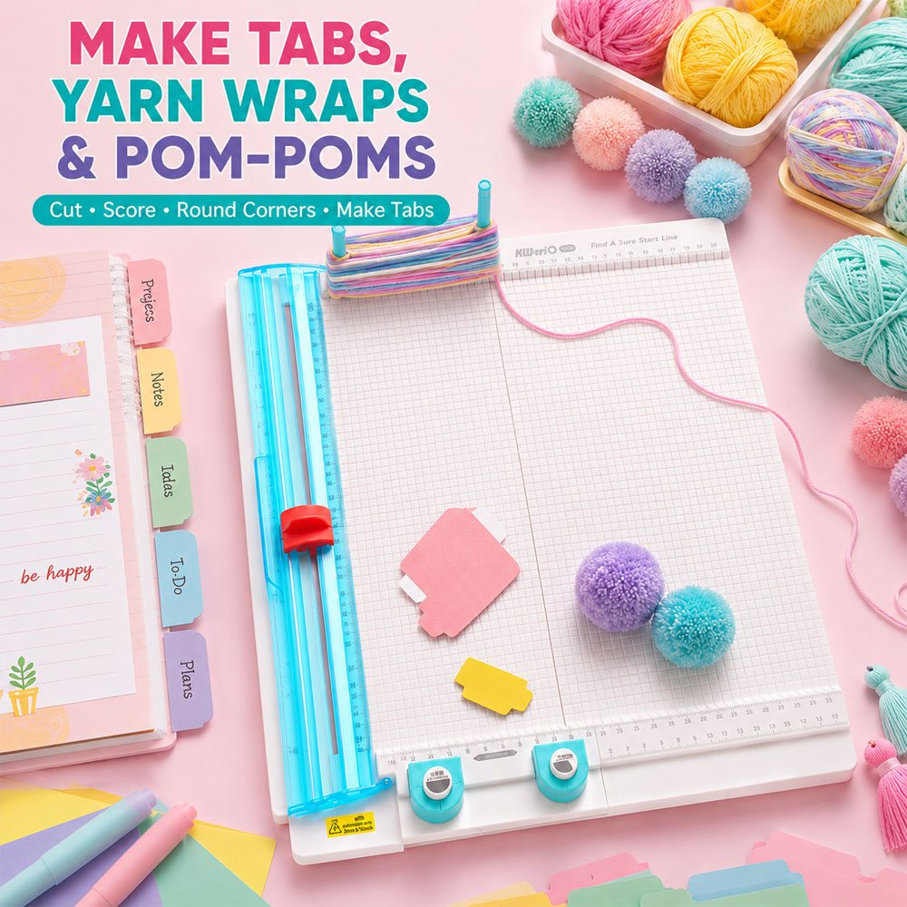 Art Craft In Paper - 7-in-1 Paper Trimmer & Scoring Board,
