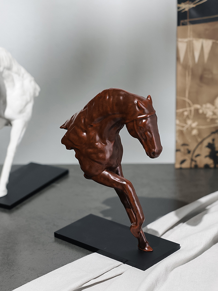 Half Body Horse Sculpture Orna - Art Craft Horse review and price