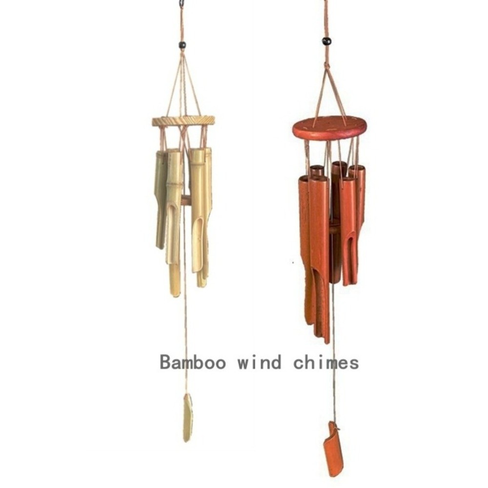 Retro 6 Tubes Bamboo Wind Chim - Art Craft Youtube review and price