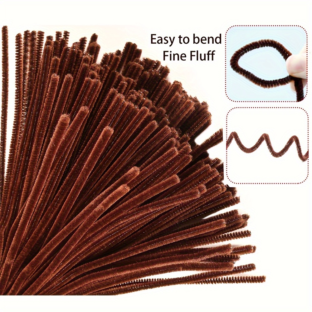 100 Pcs Coffee Pipe Cleaners,P - Art Y Craft review and price