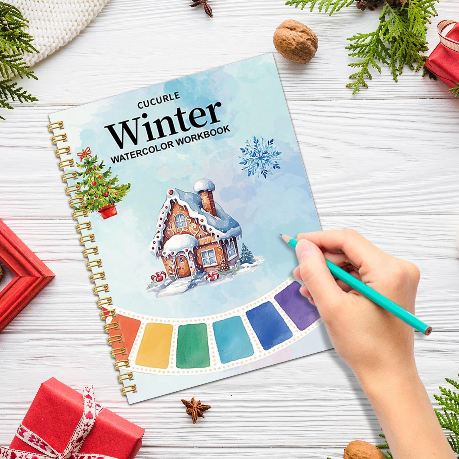 Beginner Watercolor Workbook C - Art Craft Books review and price
