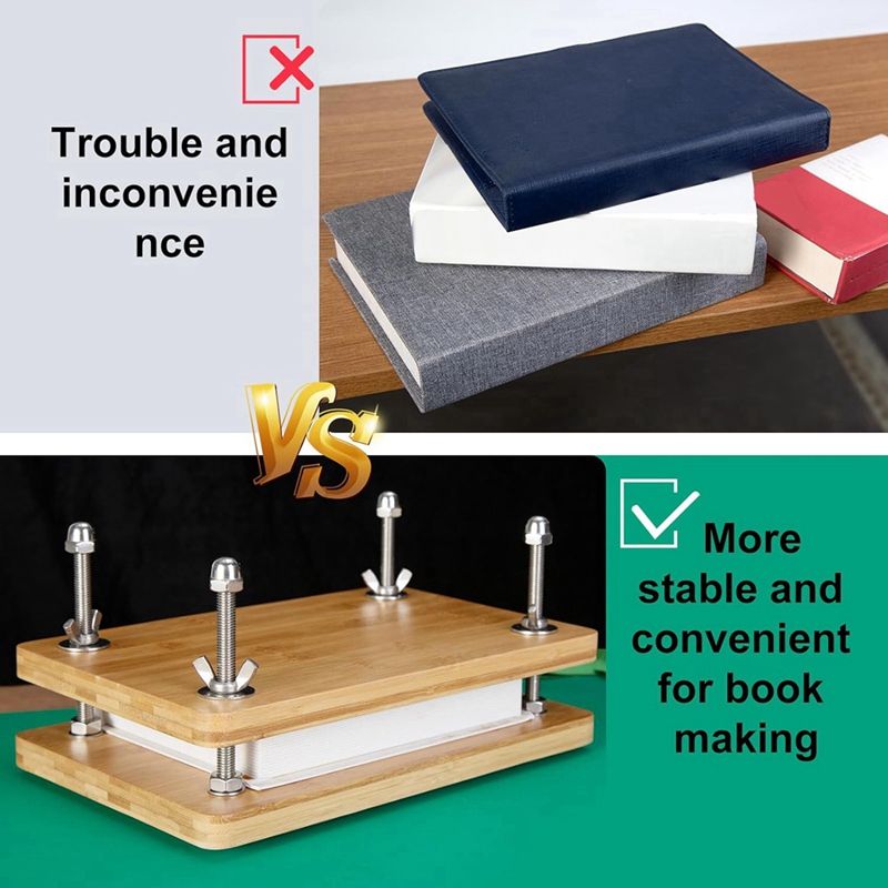Book Bookbinding, Wooden Bambo - Bookbinding Supply Kit review and price