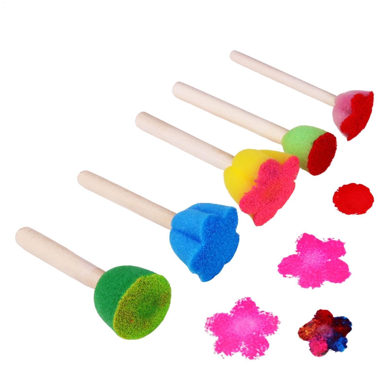 5PCS Reusable Kids Paint Spong - Art Craft For Preschool review and price