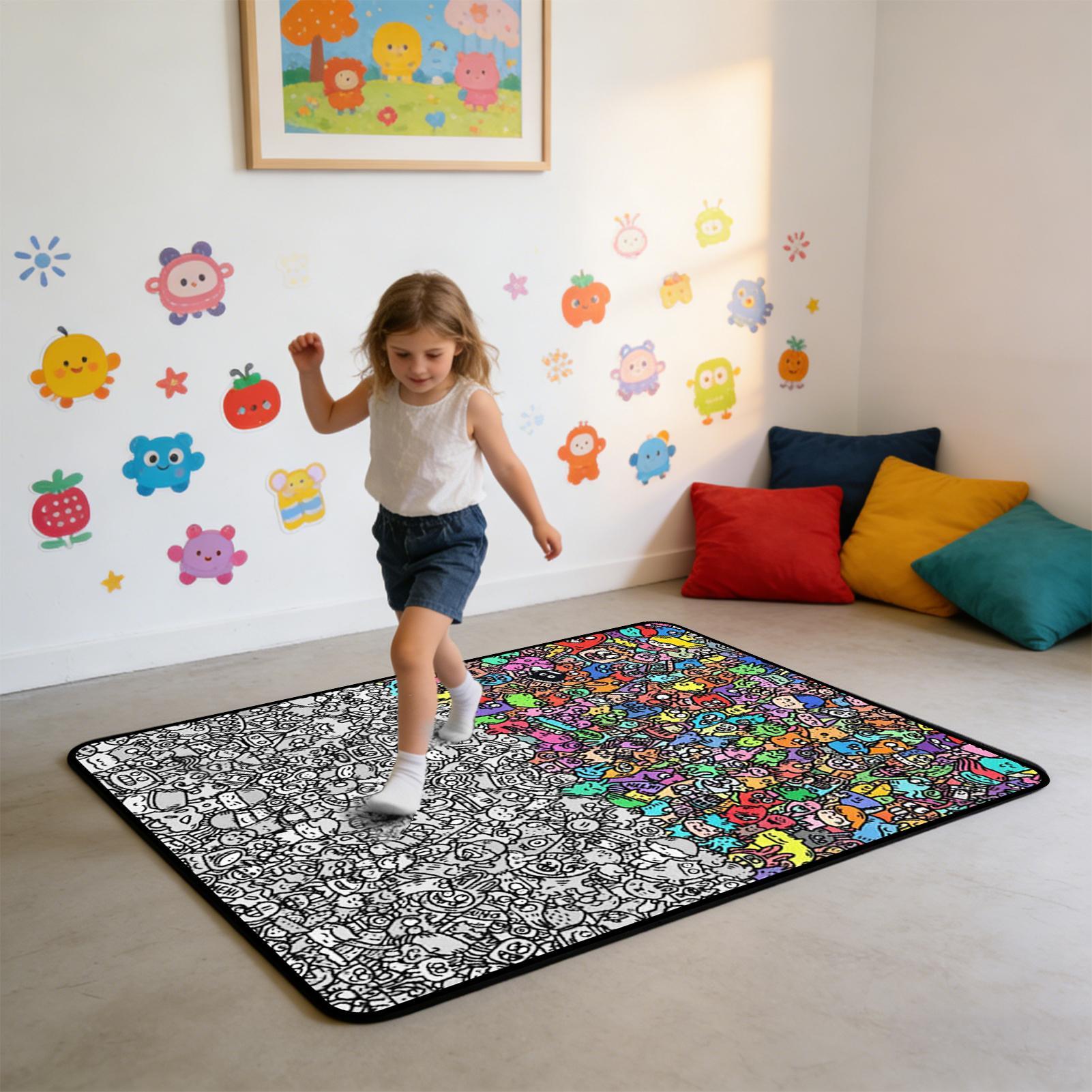 Coloring Blanket DIY Washable  - Art Craft For Preschool review and price