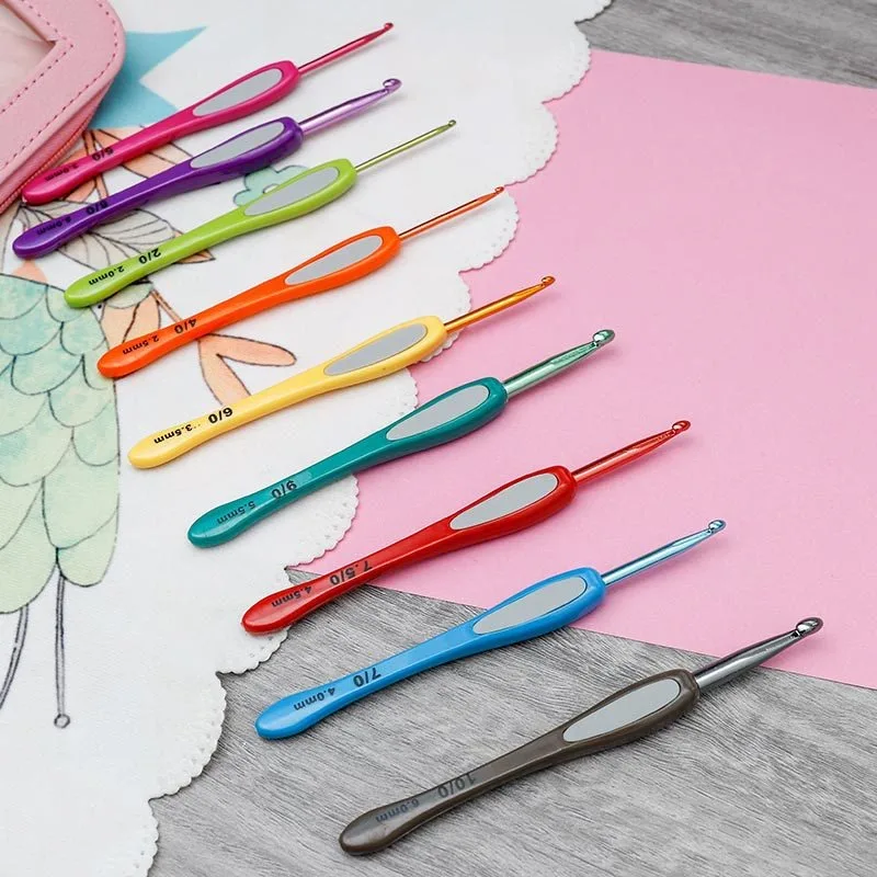 Color Soft Handle Crochet Tool - Crochet Hook Set review and price