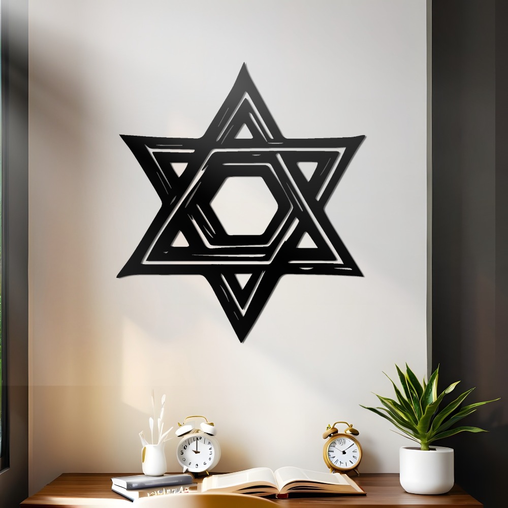 CIFBUY Iron Wall Art Star of D - Art & Craft Clipart review and price