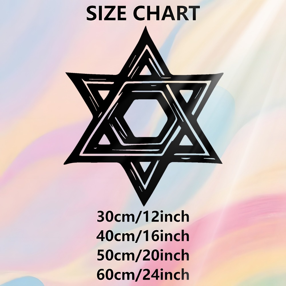 CIFBUY Iron Wall Art Star of D - Art & Craft Clipart review and price