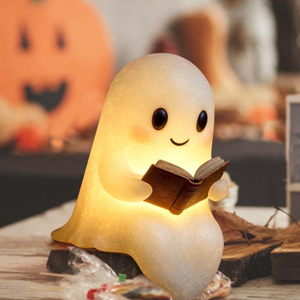 New Cute Ghost Reading Book La - Art Craft Books review and price