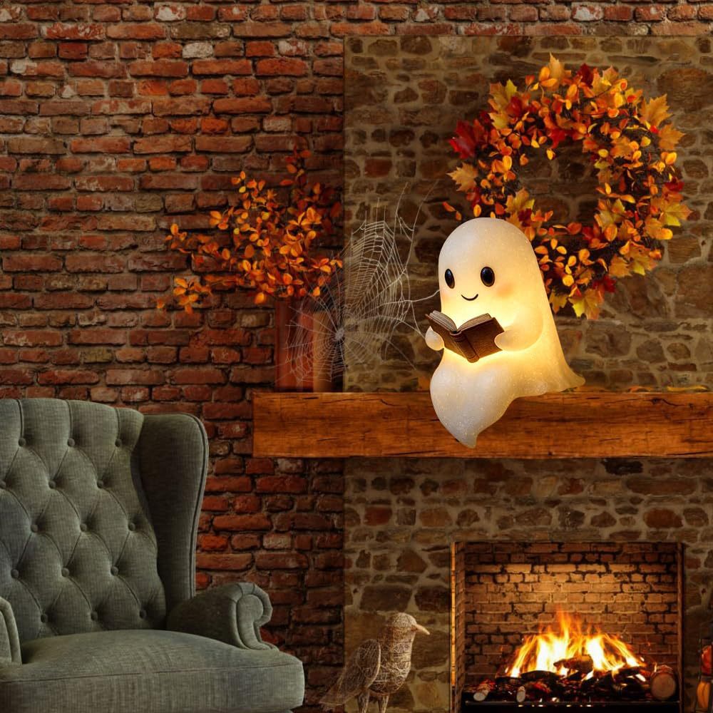 New Cute Ghost Reading Book La - Art Craft Books review and price