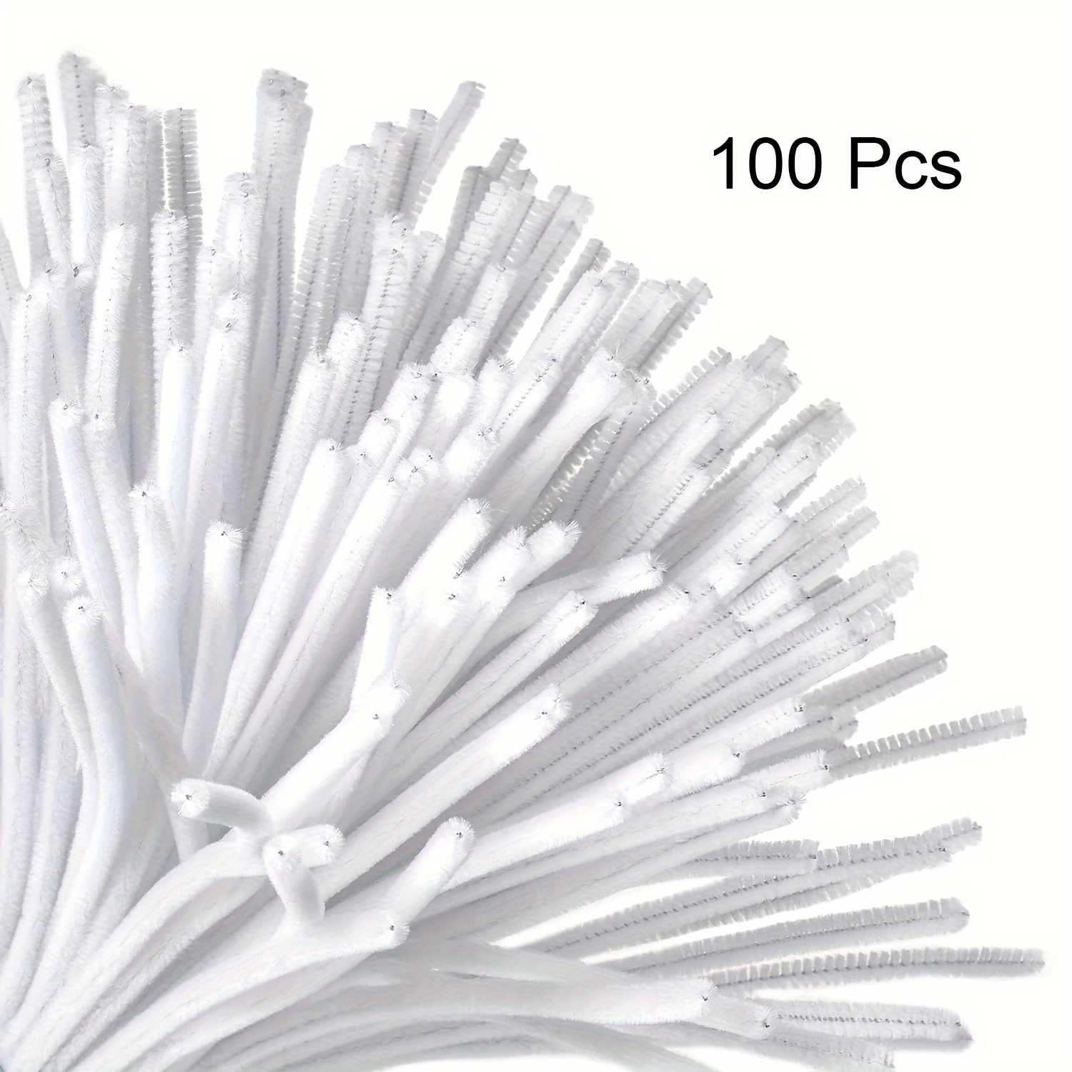 100 Pcs White Pipe Cleaners,Pi - Art Y Craft review and price