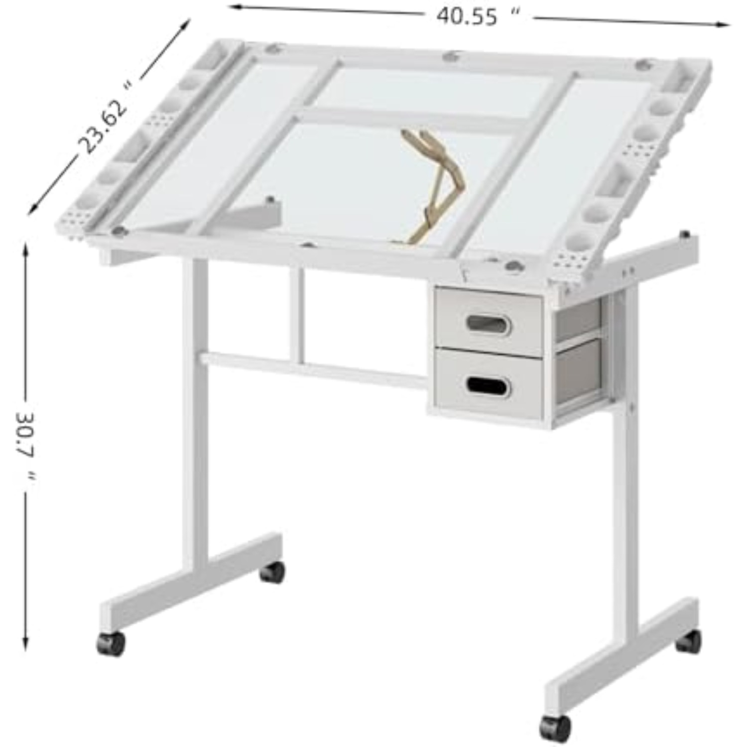 Rolling Drafting Table Desk, P - Art Craft Usa review and price