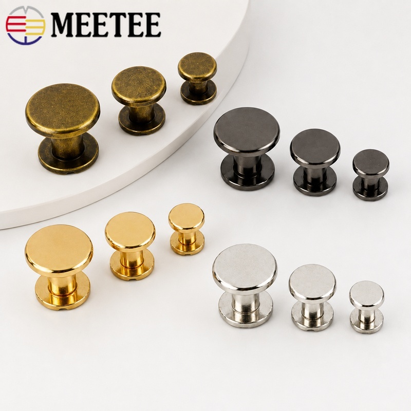 50/100Pcs 5-8mm Metal Screw Ri - Bookbinding Supply Kit review and price