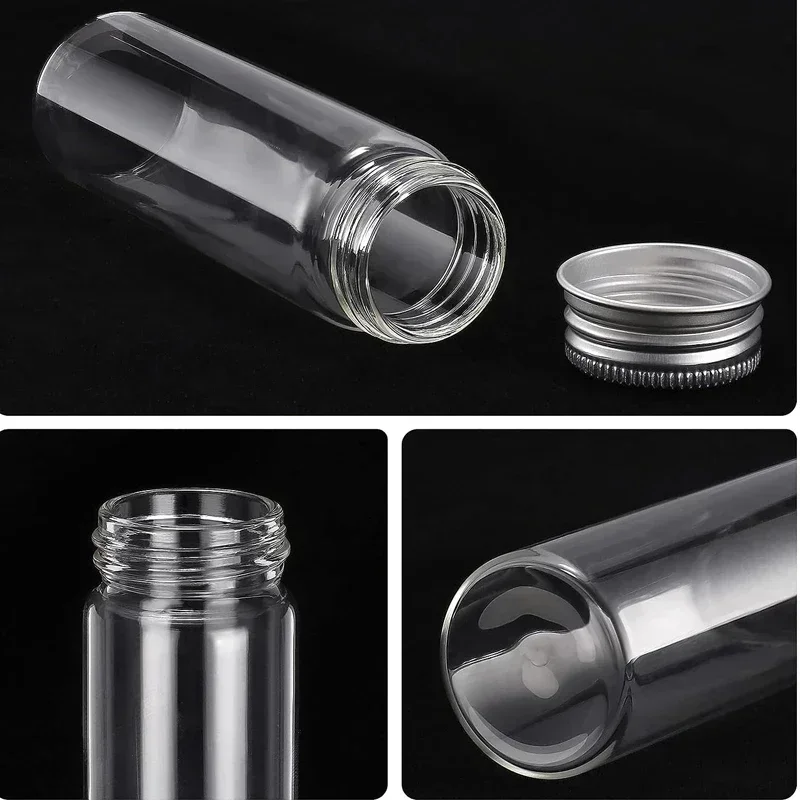 5PCS 5ML-100ML Mini Glass Alum - Art Craft Youtube review and price