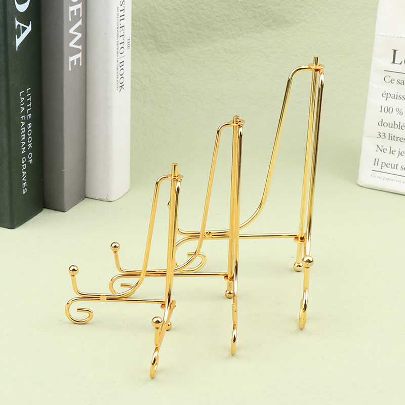 Gold Iron Display Stand Craft  - Art Craft Books review and price