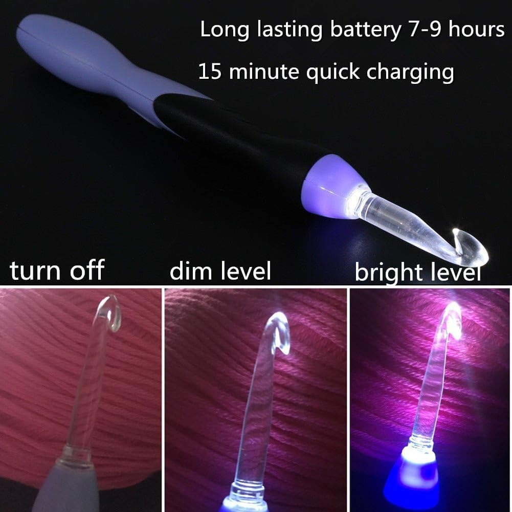 High-Qualit Portable 9-In-1 Lu - Crochet Hook Set review and price
