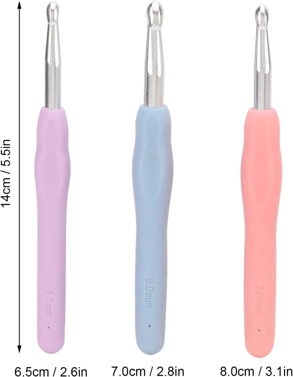 Ergonomic Crochet Hooks Set La - Crochet Hook Set review and price