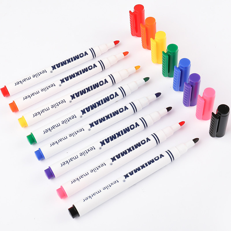 12 Colors Fabric Paint Marker  - Art Craft Stationery review and price