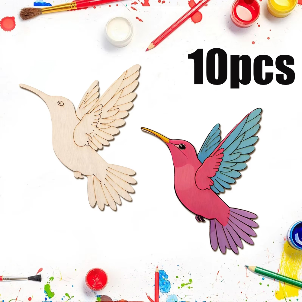 10pcs Unfinished Wood Animal B - Art Craft Usa review and price