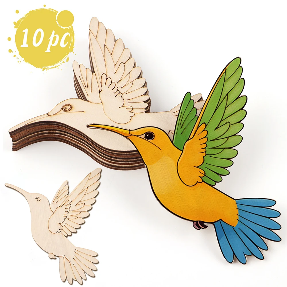 10pcs Unfinished Wood Animal B - Art Craft Usa review and price