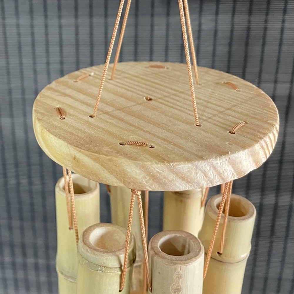 Retro 6 Tubes Bamboo Wind Chim - Art Craft Youtube review and price