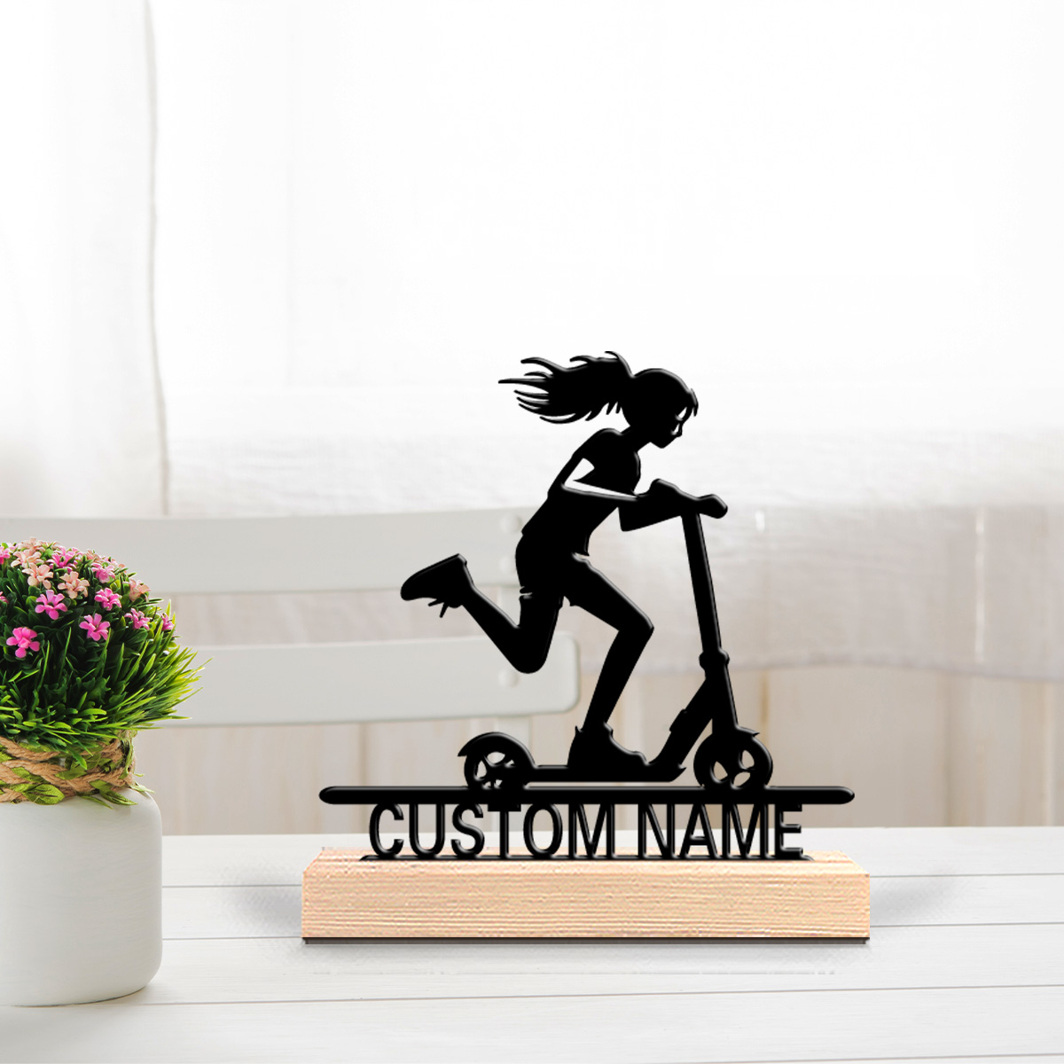 1pc scooter Custom Name Tin St - Art Y Craft review and price