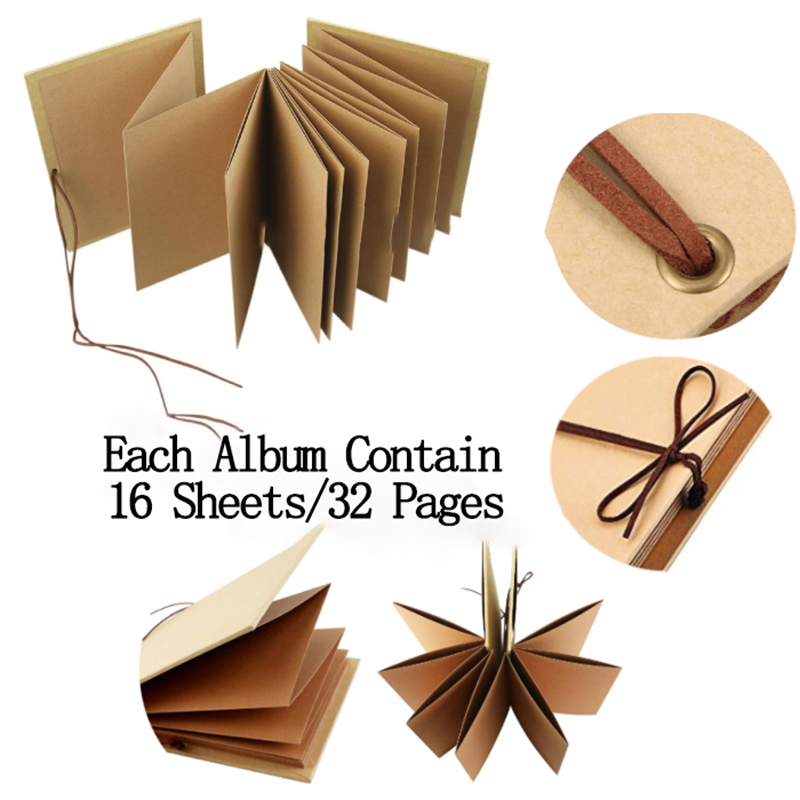 16 Sheets Folding DIY Photo Al - Art Craft Books review and price
