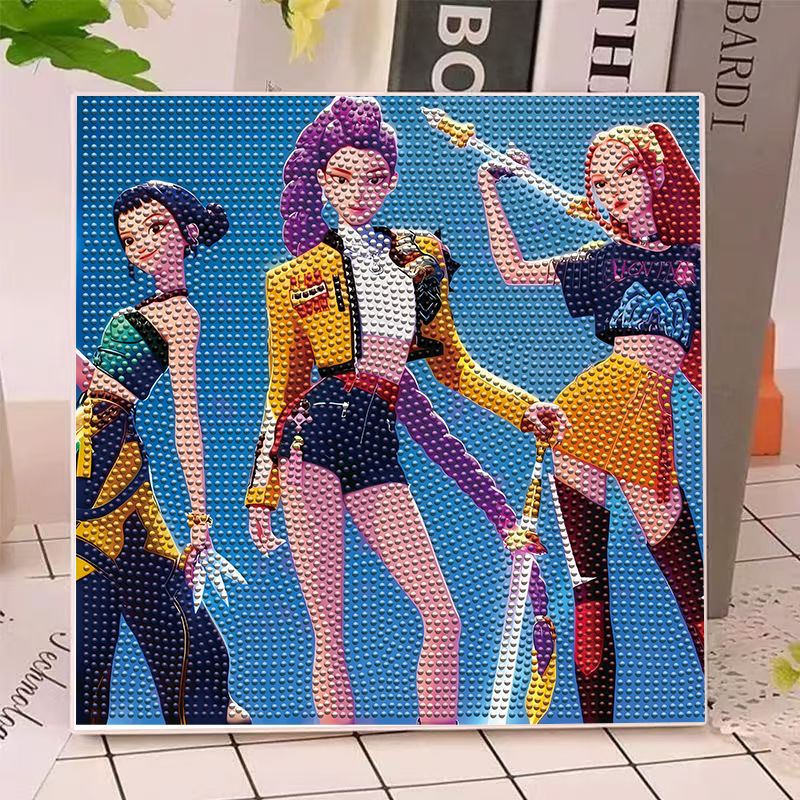 Anime Hunters Gilrs Lumi Mila  - Art Y Craft review and price