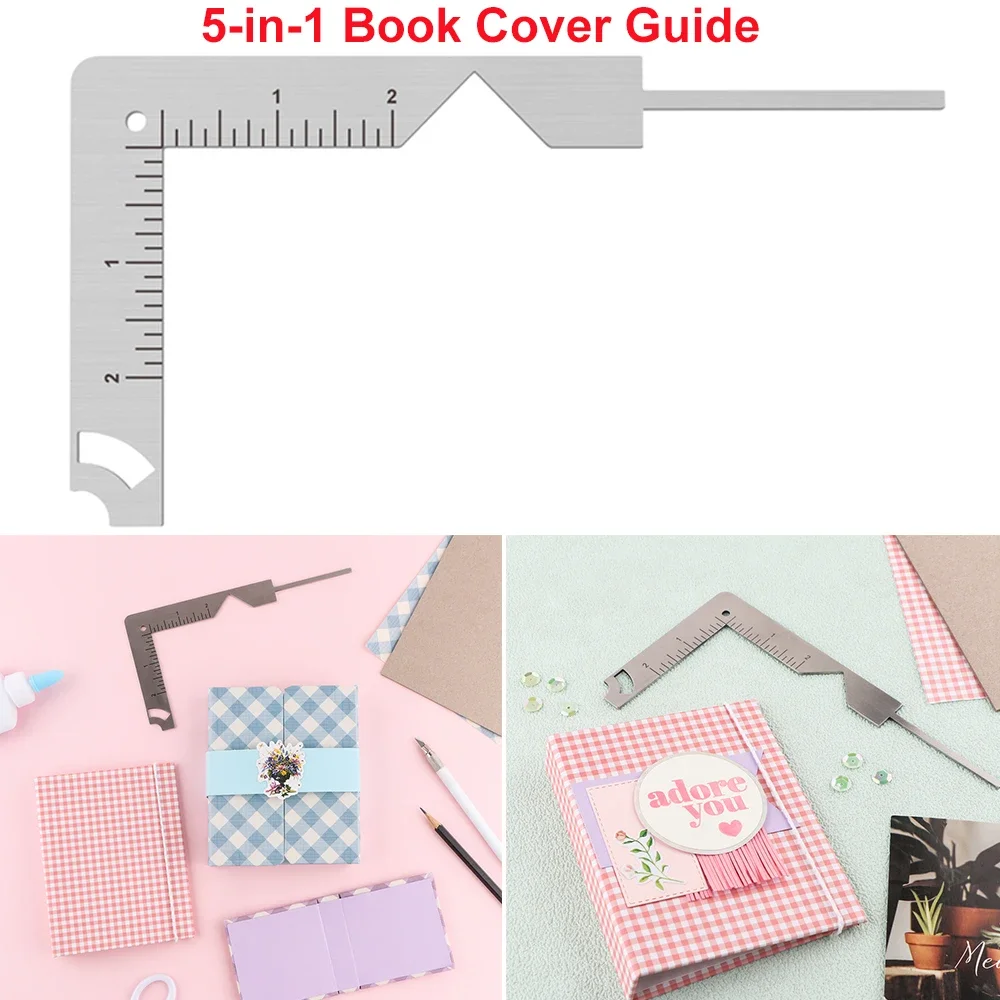 5-in-1 Book Cover Guide Stainl - Art Craft Books review and price