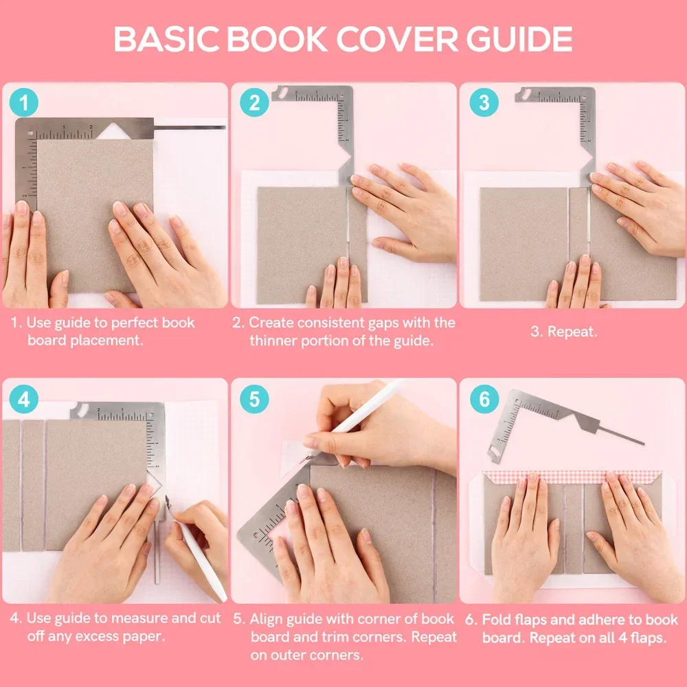 5-in-1 Book Cover Guide Stainl - Art Craft Books review and price