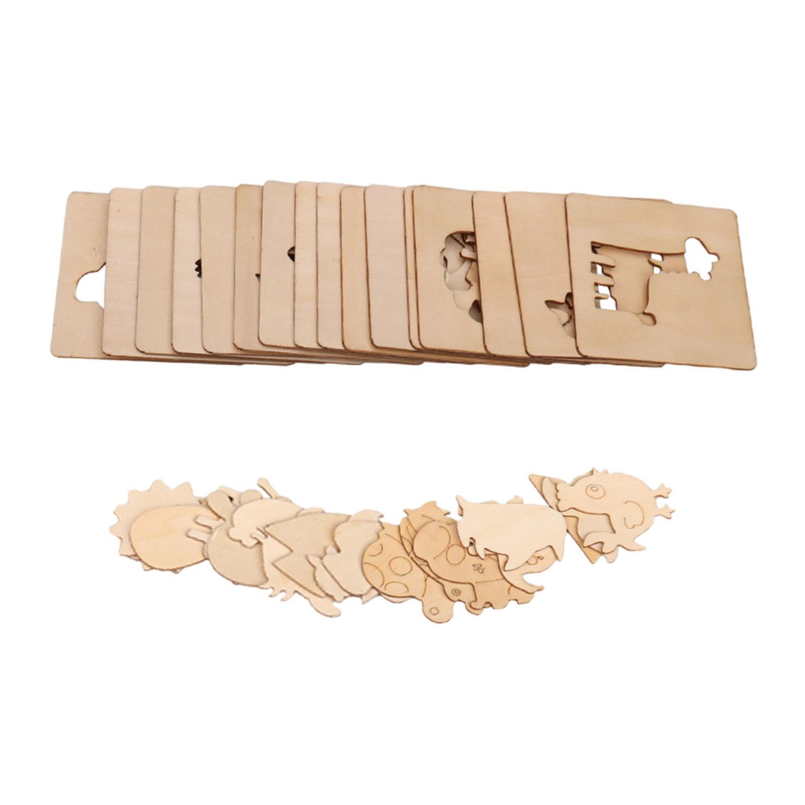 Kids Drawing Stencils Wooden R - Art Craft For Preschool review and price