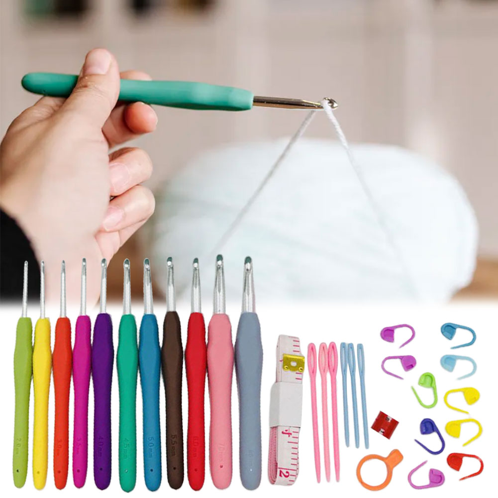 Crochet Hooks Set Yarn Knittin - Crochet Hook Set review and price
