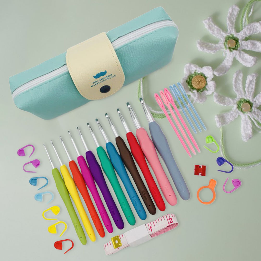 Crochet Hooks Set Yarn Knittin - Crochet Hook Set review and price