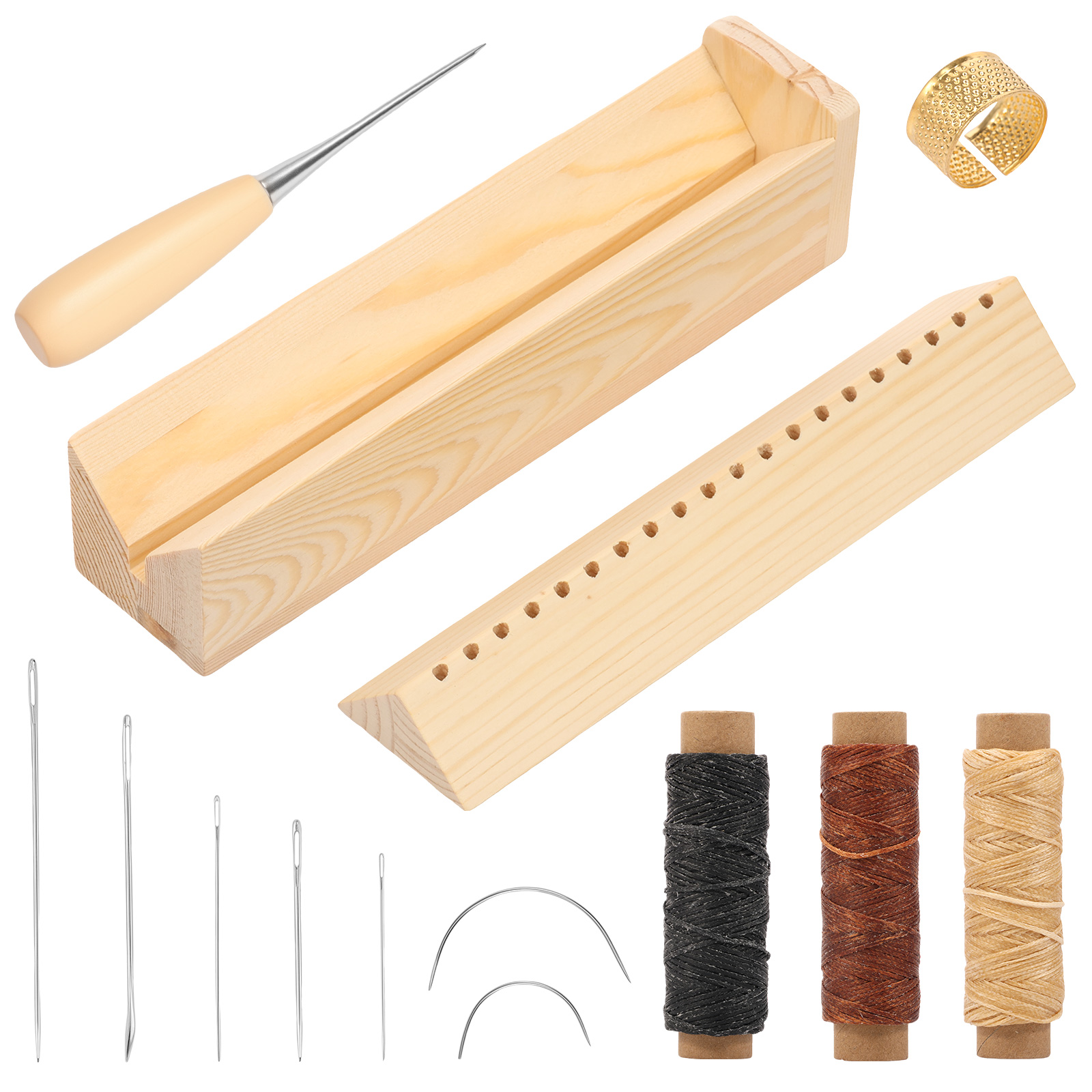 Wood Bookbinding Punching Crad - Bookbinding Supply Kit review and price