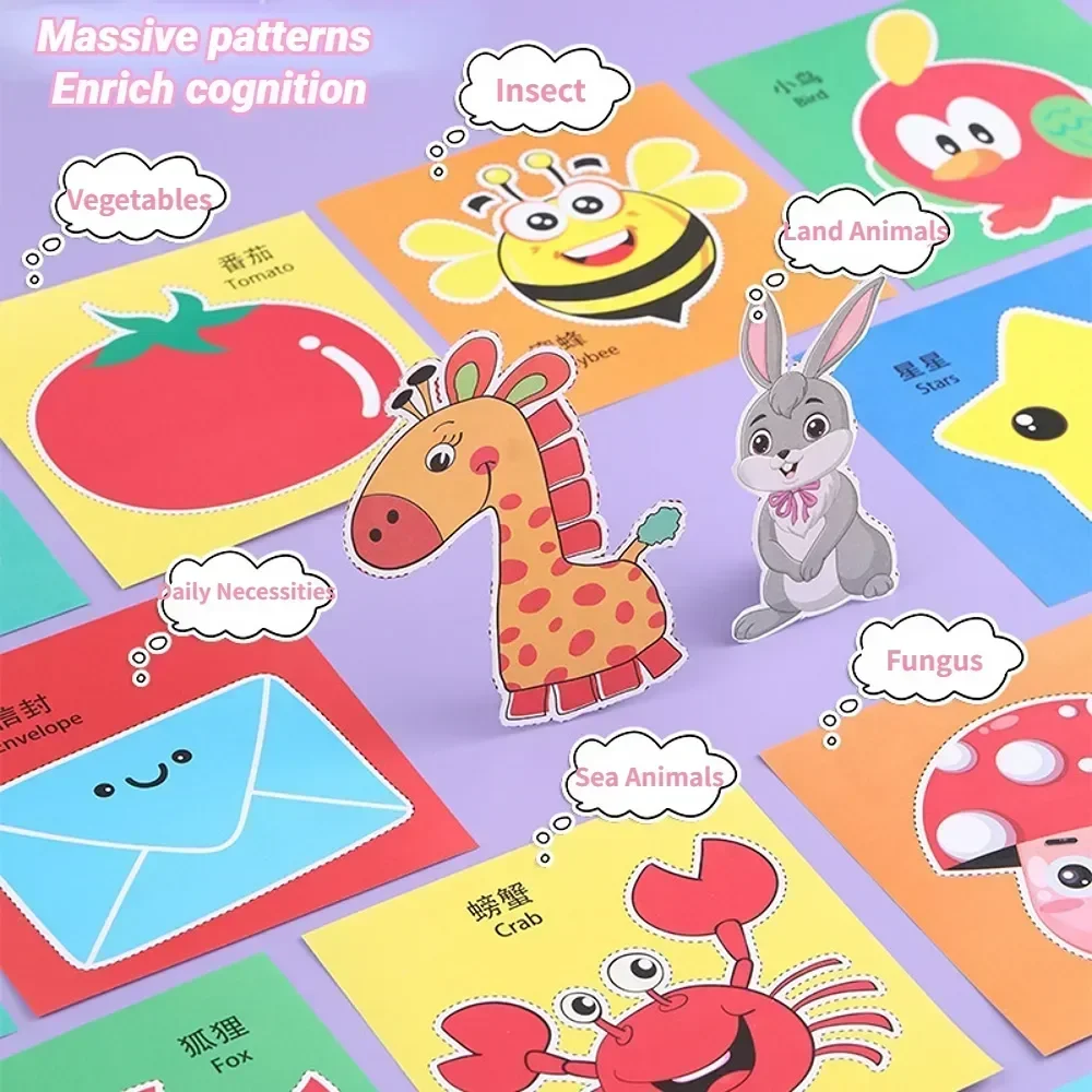 48pcs Children Handmade Paper  - Art Craft Books review and price