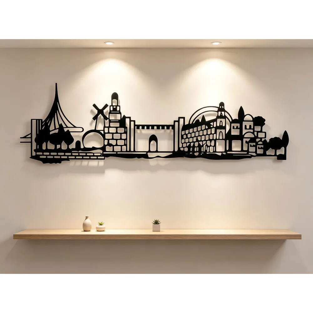 CIFBUY Iron Wall Art Jerusalem - Art & Craft Clipart review and price