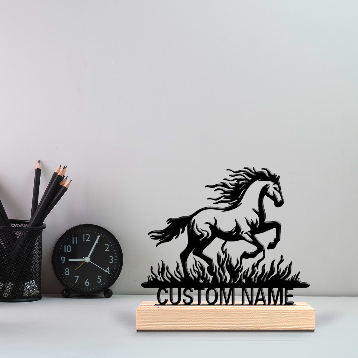 1pc Simple horse Customized Te - Art Craft Horse review and price
