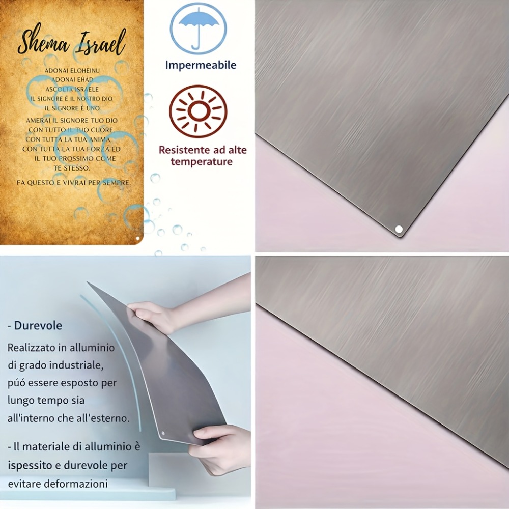 CIFBUY  Hebrew Scripture Alumi - Art & Craft Clipart review and price