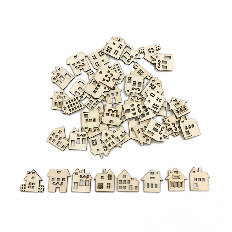 50pcs Unpainted Wood Slices fo - Art Craft For Preschool review and price