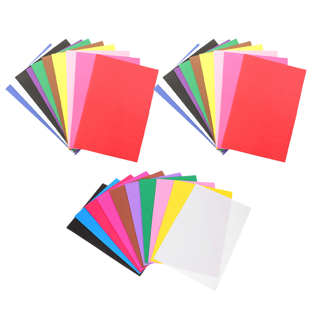 30Pcs Colorful Foam Paper Shee - Art Craft For Preschool review and price