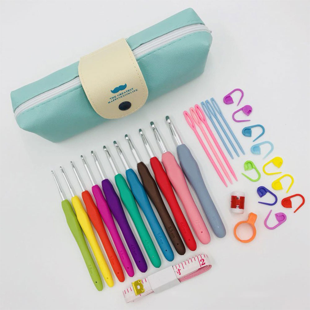 Crochet Hooks Set Aluminum Cro - Crochet Hook Set review and price