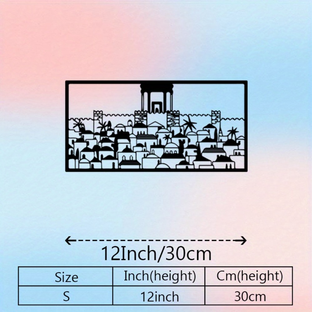 CIFBUY Metal Wall Art Jerusale - Art & Craft Clipart review and price